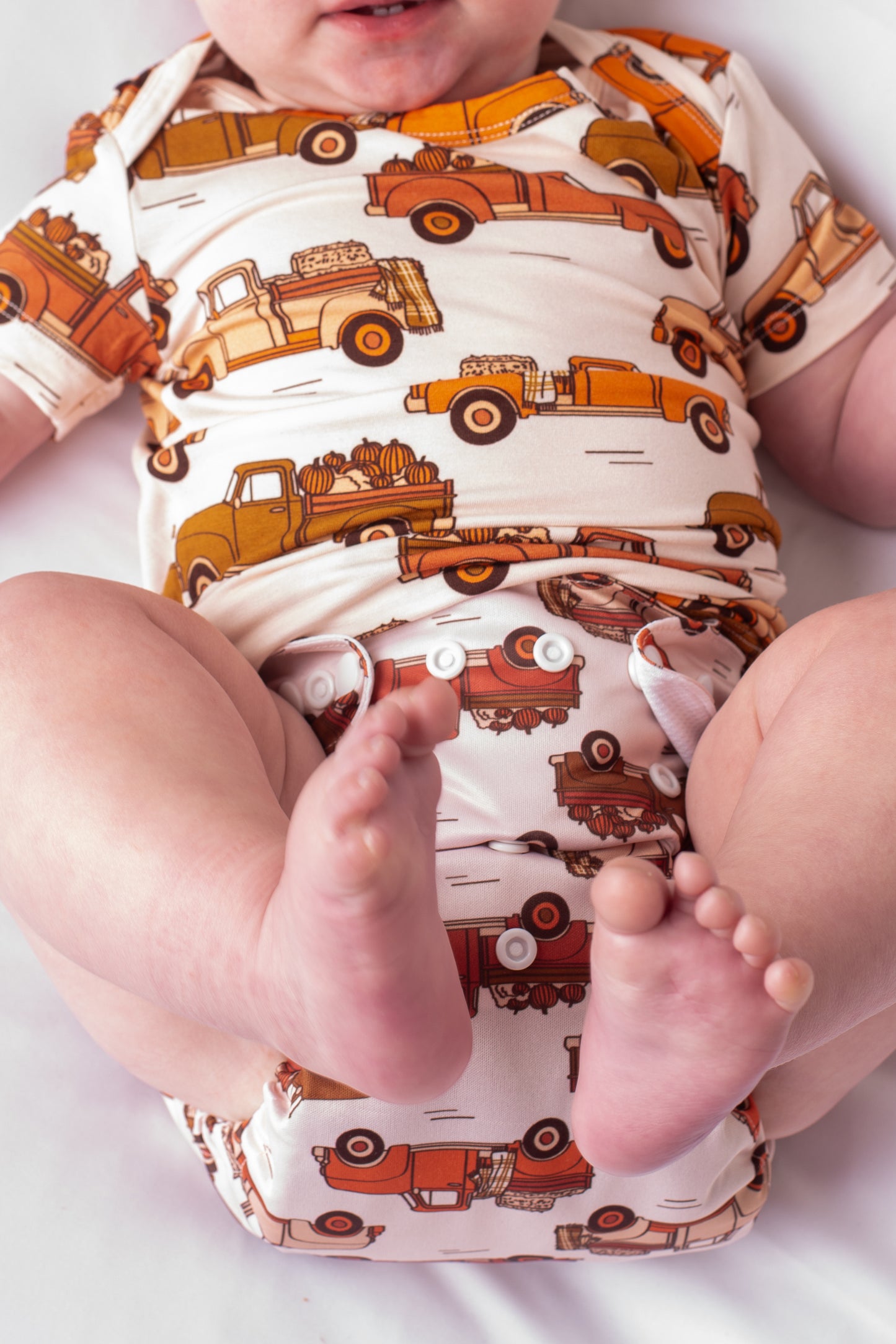 Fall trucks - Pocket Diapers & Trainers