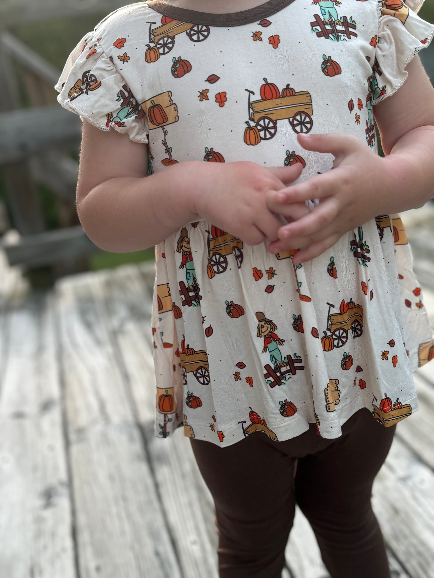 Scarecrow Peplum & leggings