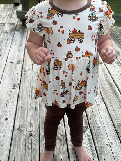 Scarecrow Peplum & leggings