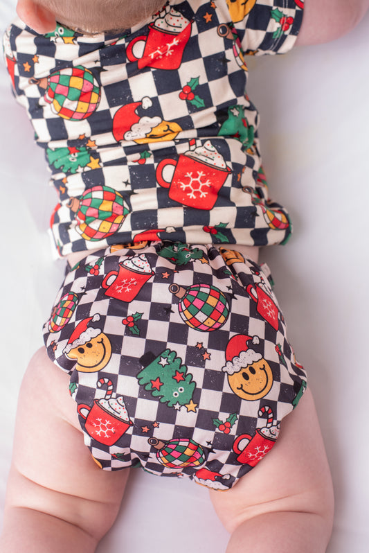 Smiley Christmas- Pocket Diapers & Trainers