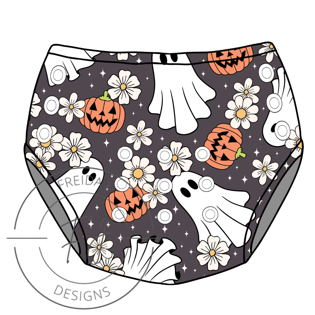 Ghostly Ghouls - Pocket Diapers & Trainers