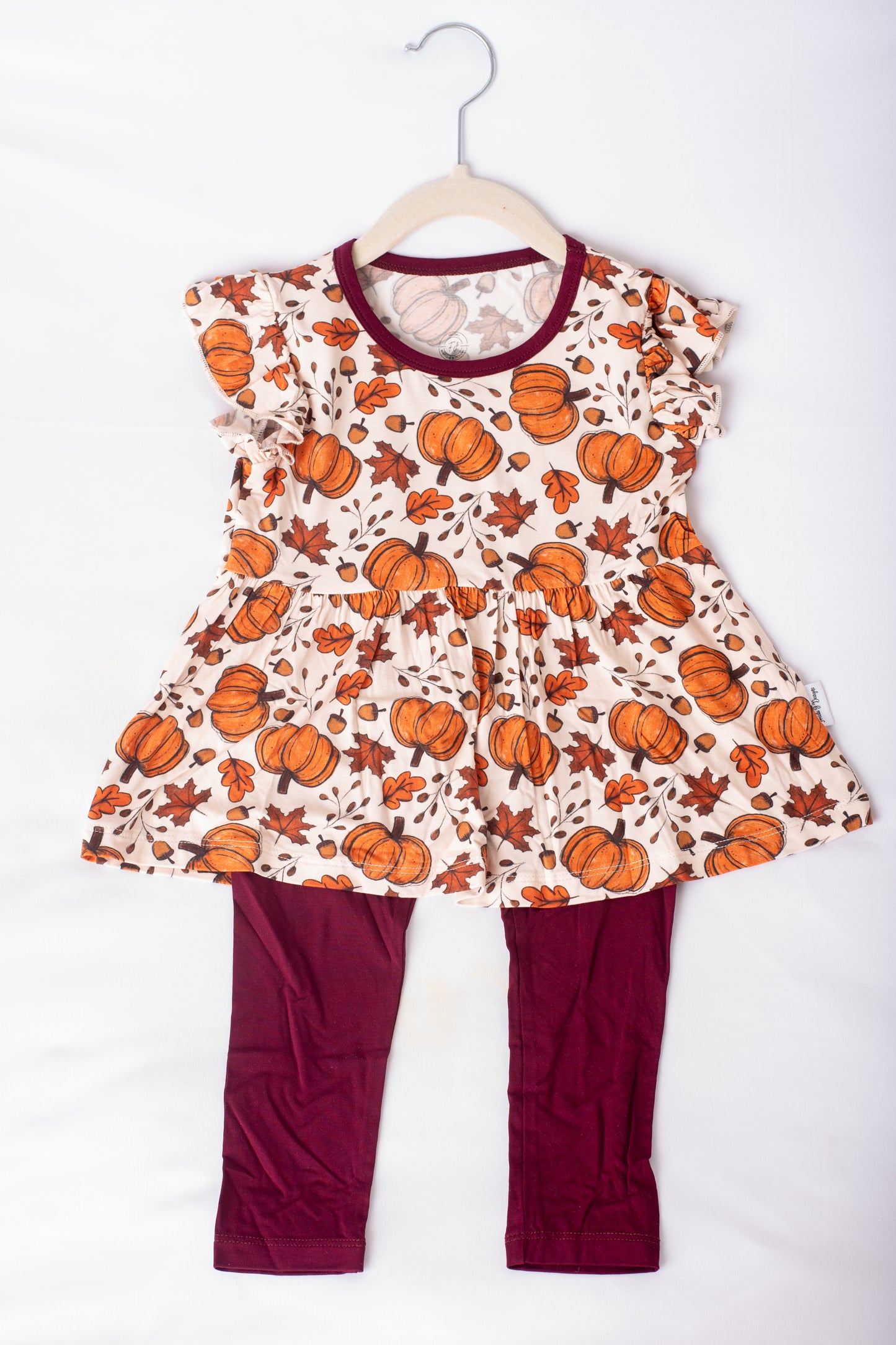 Fall Leaves - Peplum & Leggings