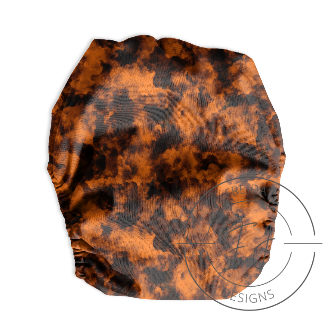 Orange smoke - Pocket Diapers & Trainers