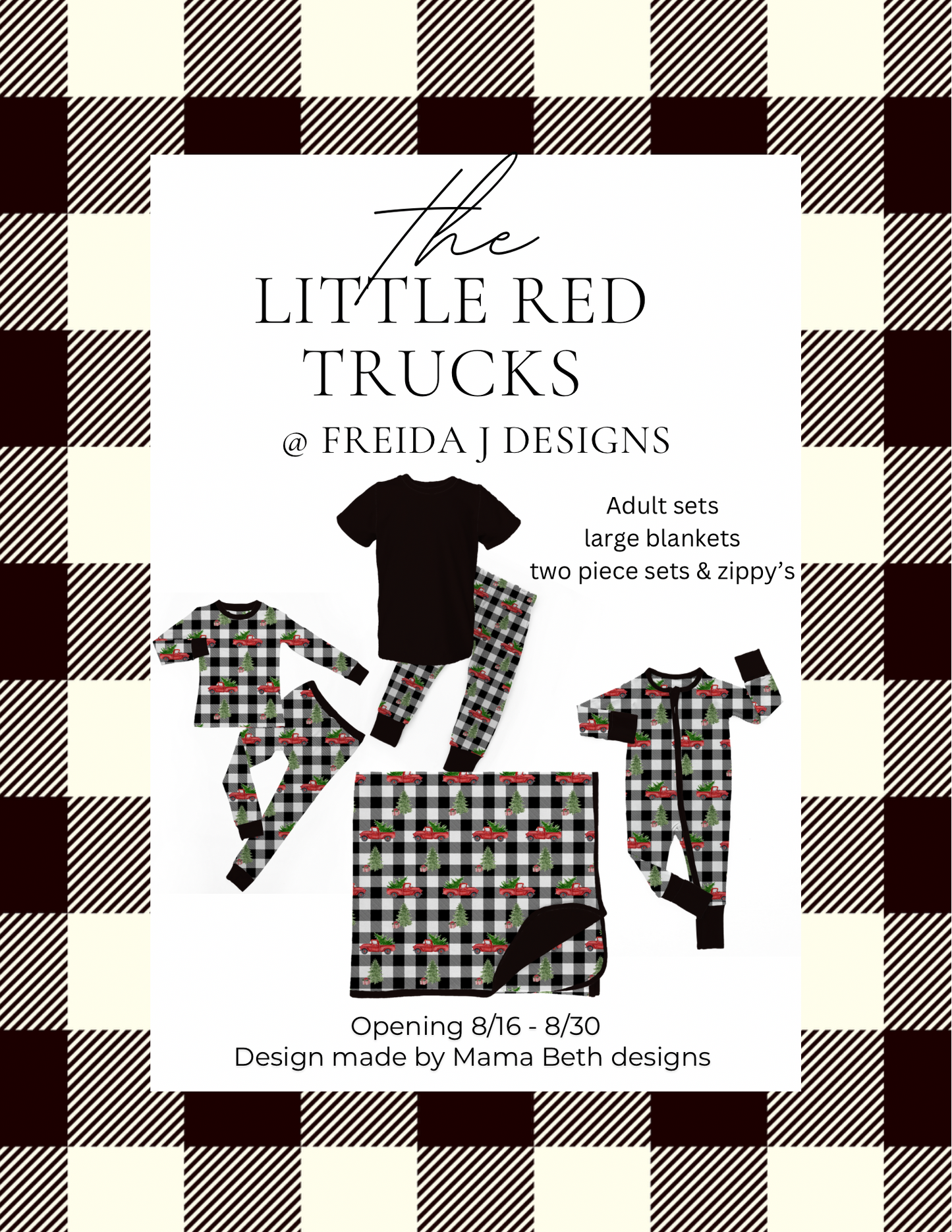 Little Red Truck - KIDS SIZES