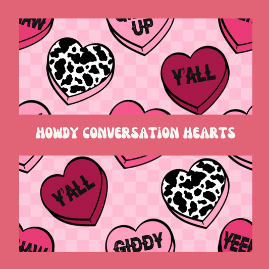 Howdy Conversation Hearts